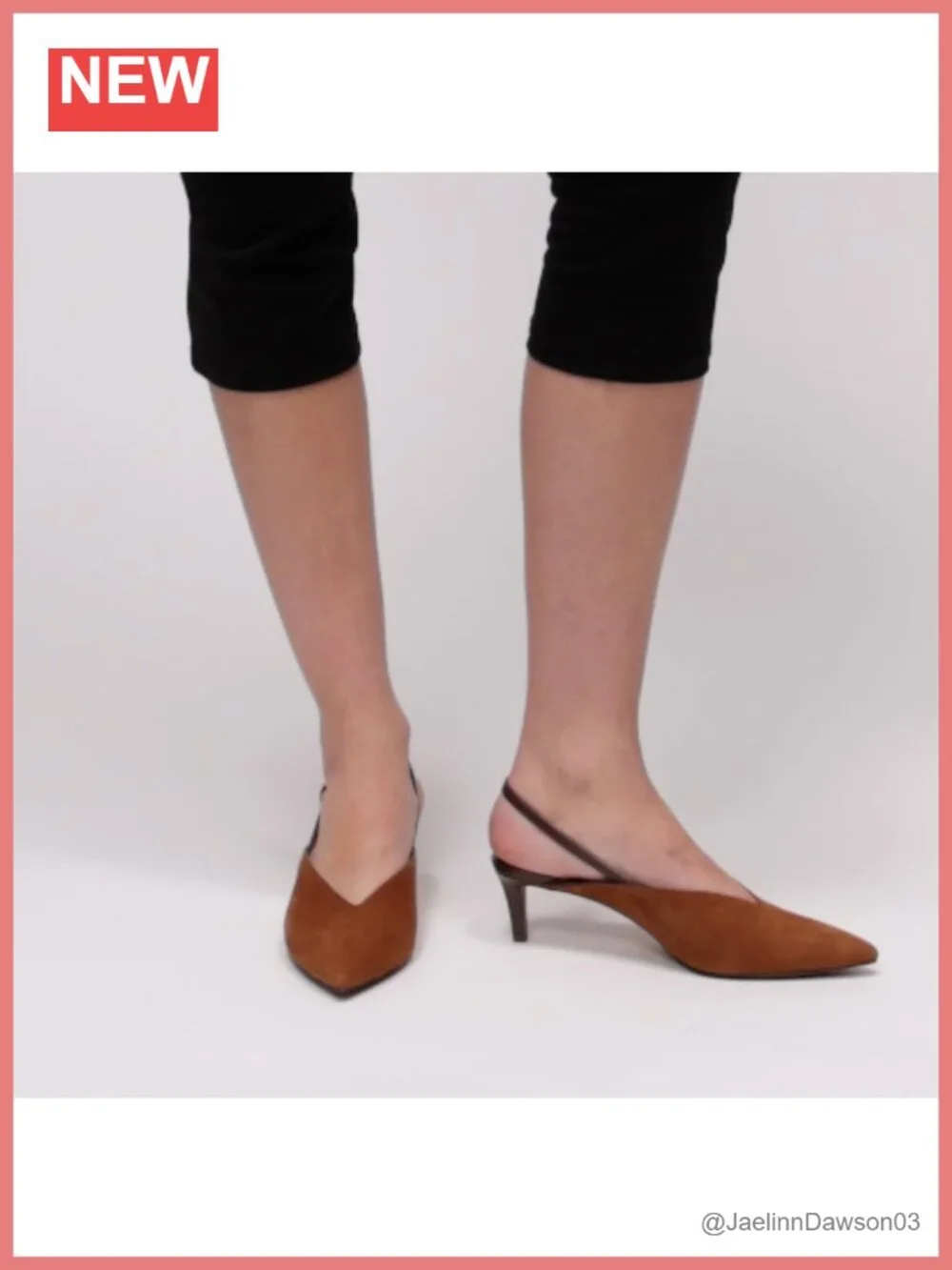 Vince Camuto Kylien Slingback Kitten Heel Pumps Suede Women's Formal Dress Shoes